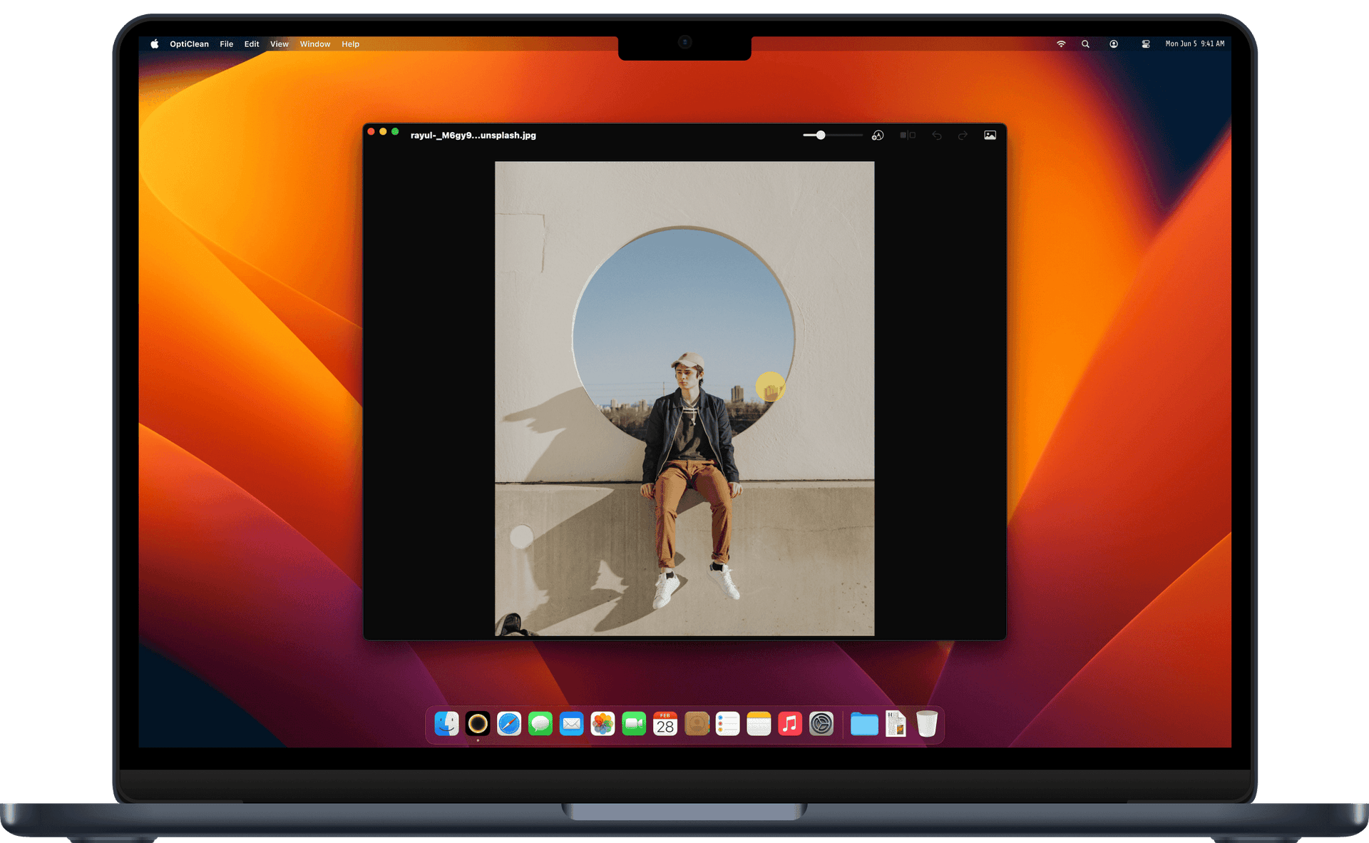 OptiClean macbook markup